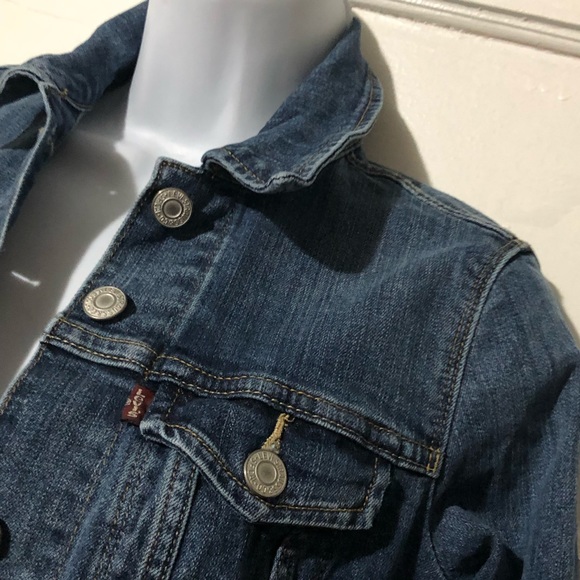 🛑Sold🛑Levis Denim Jacket Trucker Jean Jacket Swe - Picture 5 of 7